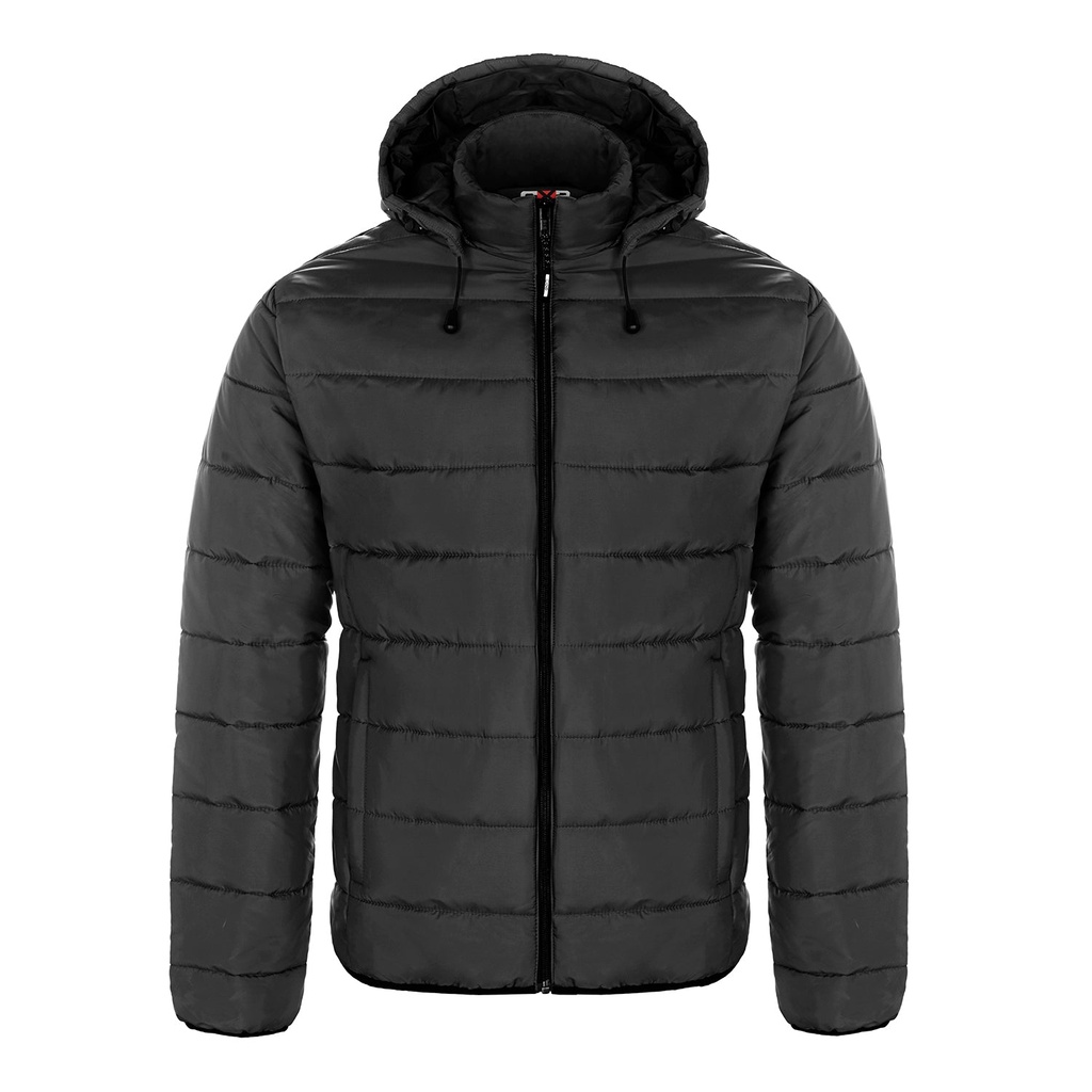 CX2 Men's Puffy Jacket With Detachable Hood