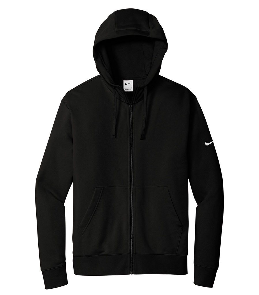 Nike NIKE CHANDAIL À CAPUCHON À GLISSIÈRE MOLLETON CLUB AVEC SWOOSH À LA MANCHE