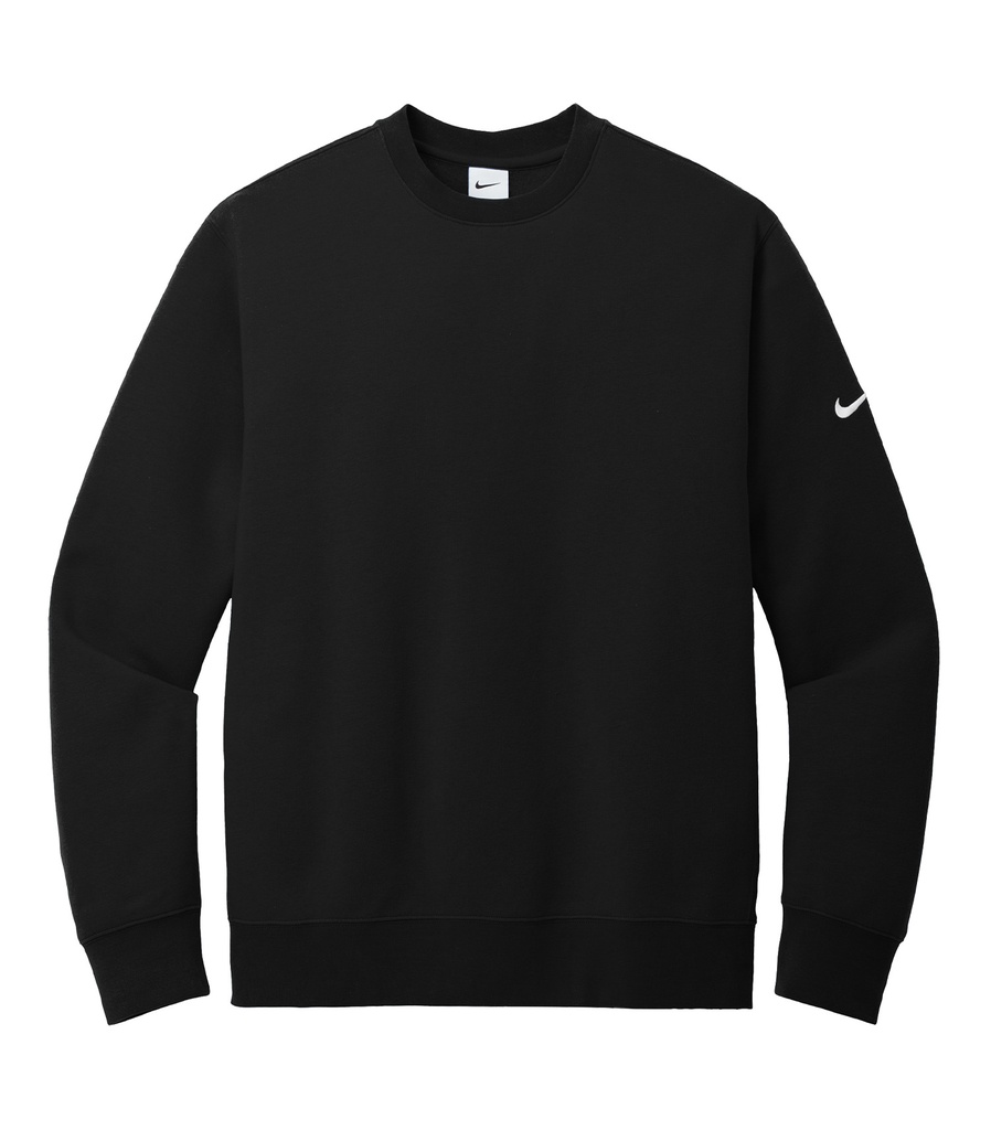 Nike NIKE CHANDAIL COL ROND CLUB FLEECE AVEC LOGO SWOOSH SUR LA MANCHE